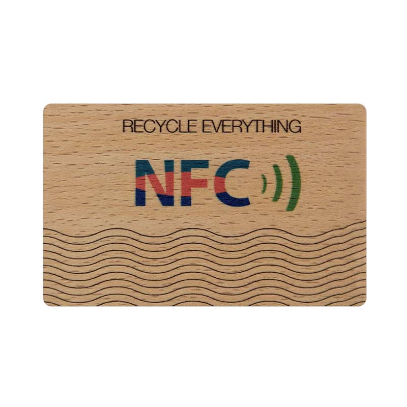 NFC智能木卡工廠RFID木卡定制廠家